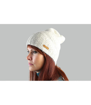 beige long beanie Barts Cecilia Beanie cream